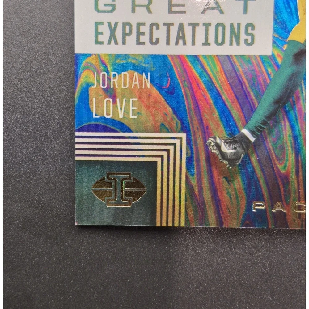 2020 Panini Illusions Jordan Love #GE4 Great Expectations‎ (RC) (MEM) Packers